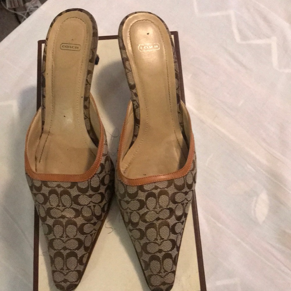 Coach Cover front sandals